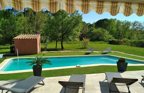 Tourrettes House | Tourrettes:air-conditioned villa, private pool, heated possibility Avril to Sept
