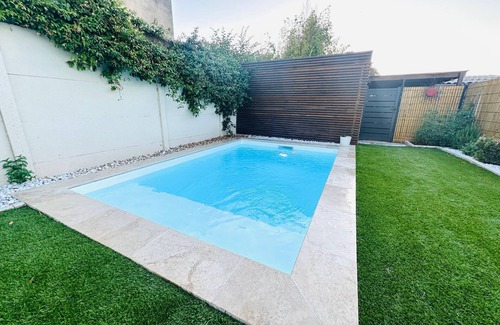 Libourne Villa | Tout Confort 4 Chambresjacuzzibarbecuejardin