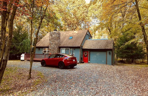 Albrightsville Cabin | Towamensing Trails- 15min from Jim Thorpe- Pets Allow🐈 Free. Sleep10