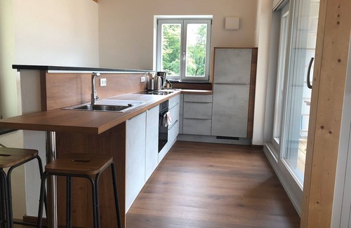 Berchtesgaden Apartment | Tower East, 2 sep. Bedroom, eat-in kitchen 100sqm