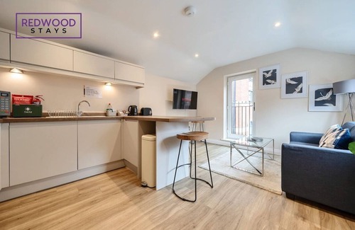Basingstoke Apartment | Town Centre APT + Netflix + FREE Wi-Fi &Near Shops