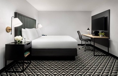 Brookline Hotel | Town House Queen Room at Arcadian Hotel! Close to Coolidge Corner Theatre