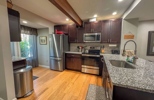 McHenry House | Townhome with Direct Ski Slope Access + Lake Access
