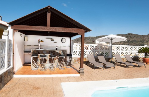 Las Vegas Cottage | Traditional Canarian house with private pool in Vegas Valsequillo