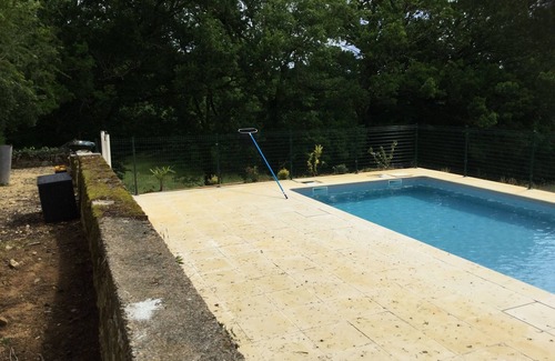Gourdon House | Traditional sluice-gate truss hones some on 10 hectares of ground-swimming pool