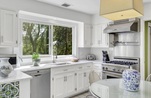 Village of Southampton House | Traditional Waterfront Southampton Home with Private Heated Pool, Close to Town