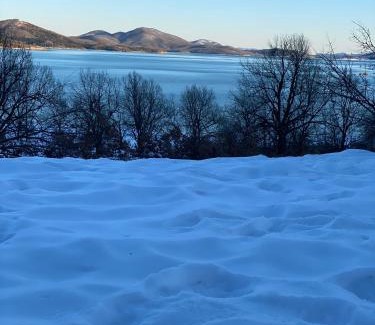 Lake Plastiras Apartment | Traditional Wooden Apartment