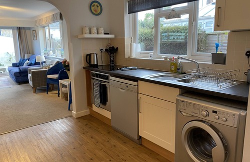 Seaview Apartment | Trafalgar a comfortable seaside ground floor flat with parking and pet friendly