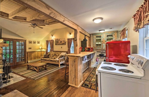 Greentown Cabin | Trails & Creek On-Site: Tranquil Greentown Cabin