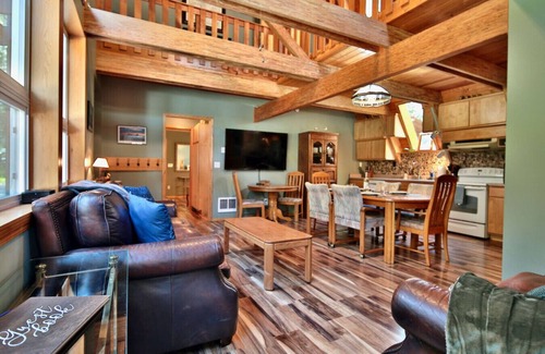 Port Angeles House | Trailside Fun: Game Room, Pond, Fire Pit + BBQ