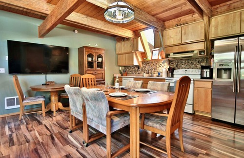 Port Angeles House | Trailside Fun: Game Room, Pond, Fire Pit + BBQ