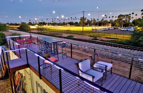 Tempe House | Train Watching House. Across from ASU - Near DT Tempe. Lots of amenities