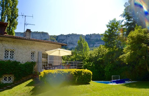 Saint-Antonin Noble Val House | Tranquil river setting, private pool, walking distance of famous medieval town