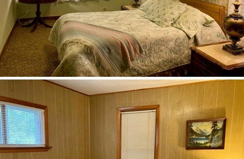 Argonne Cabin | Tranquil cabin with AC in charming Argonne and 170 ft of frontage and 7 acres