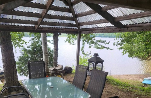 Novar House | Tranquil cottage on a lake with canoes, dock and lots of peace.