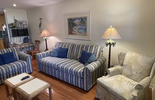 Palmetto Dunes Villa | Tranquil Lagoon and Beach Views