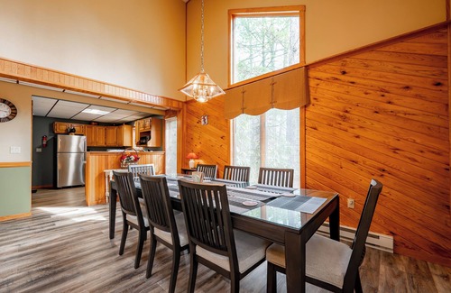 Blakeslee House | Tranquil Lake Retreat w/Hot Tub & Games