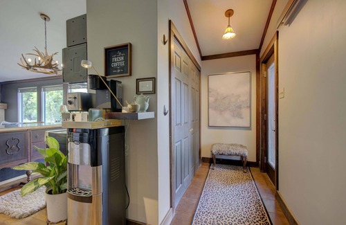 Greater Napanee Apartment | Tranquil/Private King Suite, Cozy, Riverfront w/hot tub,fireplace,firepit,trail.