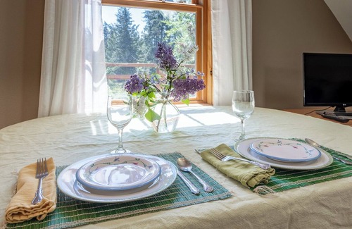 Langley Cottage | Tranquil, private Whidbey Island apt. Level 2 charging station, pet friendly.