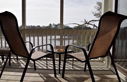 Seabrook Island Condo | Tranquil tidal marsh setting