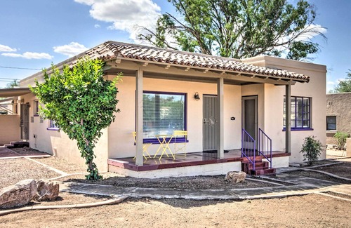 Sam Hughes House | Tranquil Tucson Home w/Yard - Walk to U of A