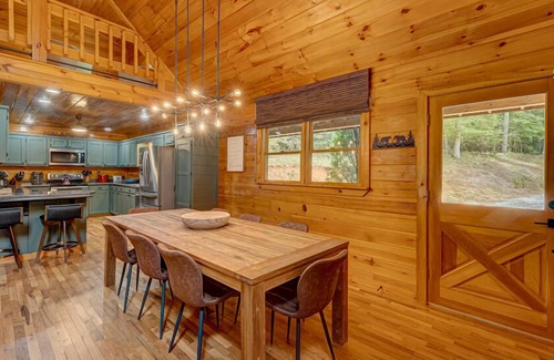 My Mountain Cabin | Tranquility Pond - Pet Friendly | Hot Tub | Sits on a Natural Pond | Pool Table | Fire Pit