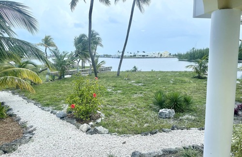 Treasure Cay House | Treasure Cay Marina View with Boat Slip