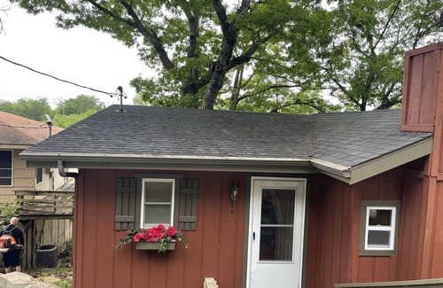 Lake Ozark Cabin | Tree house, fire pit, and walk to Bagnell Dam area.