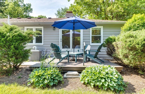 Indianapolis House | Tree-Lined Indianapolis Home ~ 10 Mi to Downtown!