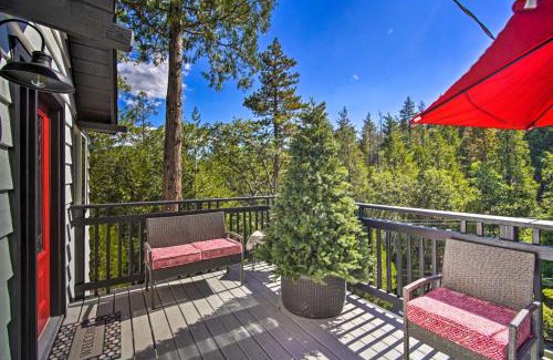 Lake Arrowhead House | Tree-Lined Twin Peaks Cottage with Custom Stream