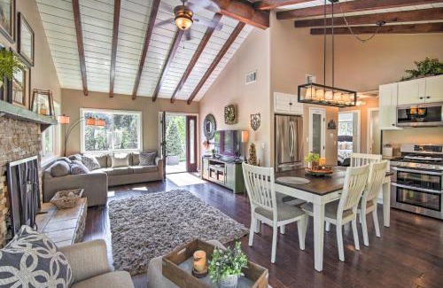 Lake Arrowhead House | Tree-Lined Twin Peaks Cottage with Custom Stream