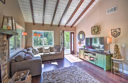 Lake Arrowhead House | Tree-Lined Twin Peaks Cottage with Custom Stream