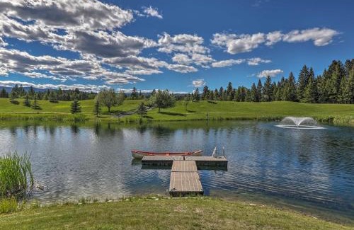 Trego House | Trego Cabin with Mountain Views and Lake Access!