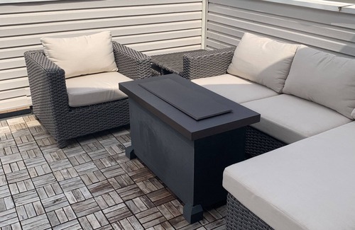 Tremont House | Tremont Townhome with Rooftop Deck & Skyline Views