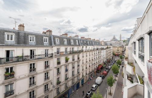 Quartier de la Goutte-d'Or Apartment | Trendy 1BD Retreat with Patio Goutte d'Or
