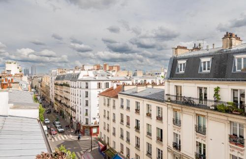 Quartier de la Goutte-d'Or Apartment | Trendy 1BD Retreat with Patio Goutte d'Or