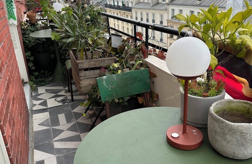 Quartier de la Folie-Mericourt Apartment | Trendy apartment overlooking Paris !
