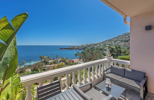 Antheor Apartment | Trésor d'Antheor in Saint Raphaël/Sea view/5-minute walk from the beach