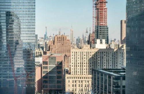 Financial District Apartment | Tribeca 1br w roof deck nr world trade center NYC-1356