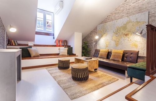Malasana Apartment | Tribeca Duplex apartment in Madrid