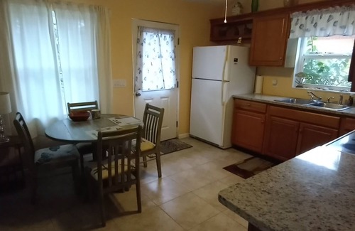 Englewood South Cottage | Tropical Garden Cottage only 3 miles to beautiful Englewood Beach. Pet-friendly!