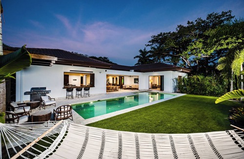 Tamarindo House | Tropical Luxury Home, private beach access, Kids Paradise Game room, full time maid