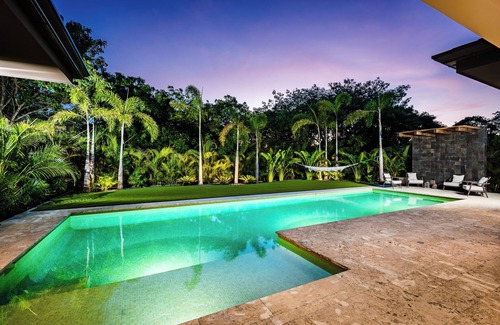 Tamarindo House | Tropical Luxury Home, private beach access, Kids Paradise Game room, full time maid