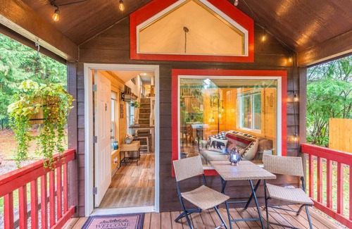 Beaver House | Trout Corner: wooded tiny home