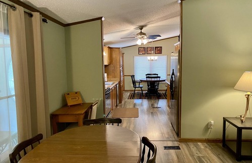 Blairsville House | Trout Creek Bend- CREEK FRONT - 1 mile from Vogel State Park