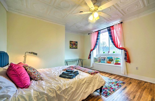 Newtonville House | Troy Townhome: 10 Mi to Downtown Albany!