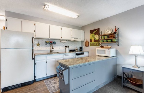 Bend Condo | "Truth or Deer" Riverfront Condo on the Edge of Downtown Bend