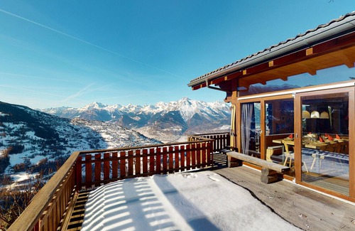 Veysonnaz Ski Chalet | Tschoueilles 005 MOUNTAIN & QUIET chalet 10 pers