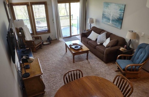 The Galena Territory House | Tucked back on the 1st Tee of the South Course - cozy townhome.