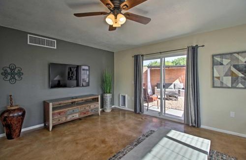 Tucson House | Tucson Home Landscaped Backyard, Patio and Fire Pit